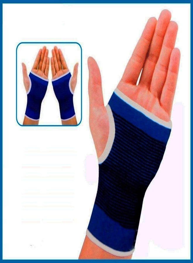 HANUMEX Palm Wrist Glove, Free Size Hand Grip Support Brace Sleeve for Wrist and Palm, Unisex, Fits Both Hands, for Typing and Sports Activities - Image 5
