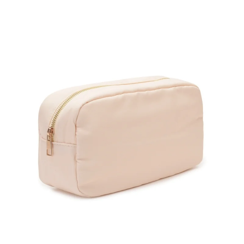 القبيلة السعيدة Personalised Medium Pouch, Cream