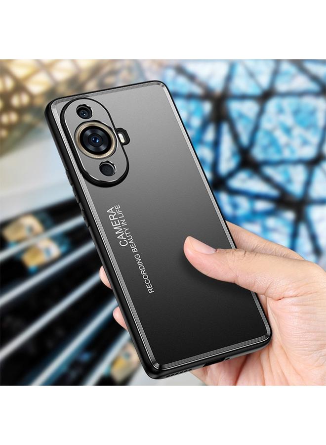 اس-توب جراب لهاتف Huawei P60 Pro، جراب معدني غير لامع - Image 2