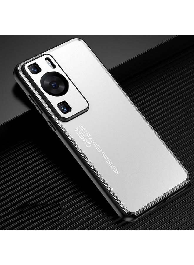 اس-توب جراب لهاتف Huawei P60 Pro، جراب معدني غير لامع - Image 1