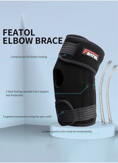 Elbow Brace for Tendonitis and Tennis Elbow, Golfers Elbow Brace for Men and Women, Elbow Support for Pain Relief, Tendonitis Elbow Brace for Tennis Elbow Relief, Cubital Tunnel Syndrome Brace for - pzsku/Z7F3B7FDC3C0816EBAA99Z/45/_/1724908248/eca0d046-330a-4cb6-91dc-f46b8080bf7d