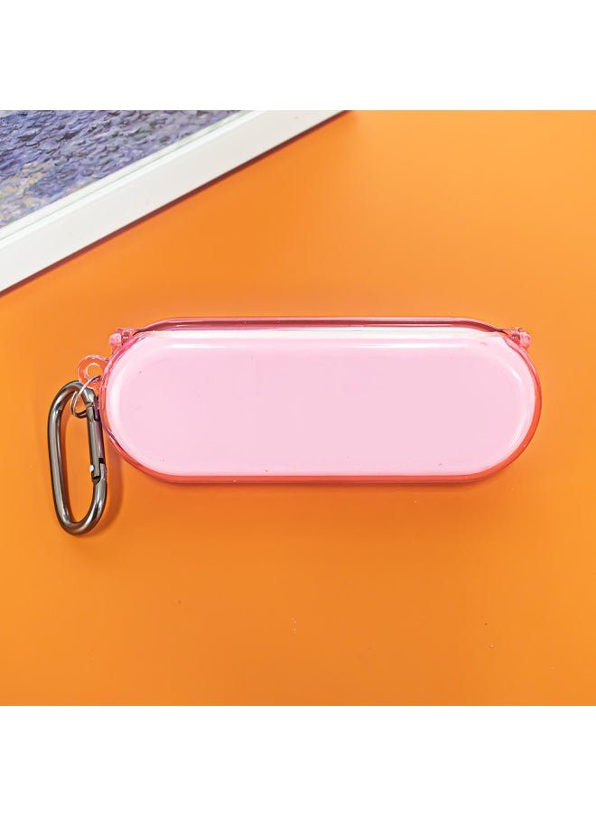 Generic - Suitable For Nothing Ear(Open) Open Bluetooth Headset Protective Cover TPU One-piece Solid Color Drop-proof-Color:Transparent Gray-Model:D66 - Image 1