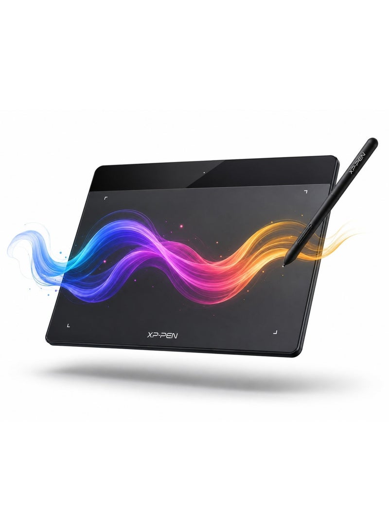XP-PEN Deco Fun L Drawing Tablet 10×6 Inch, Digital Art Tablet with Tilt Support Battery-Free Stylus - Image 1
