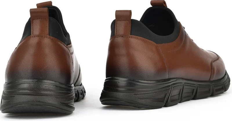 Ziya , Men's Genuine Leather Shoes 143745Z3288 Red Brown