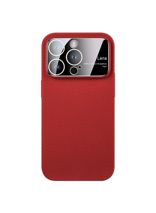 S-TOP Case For iPhone 13 Pro Max Large Window Carbon Fiber Shockproof Phone Case - Image 1