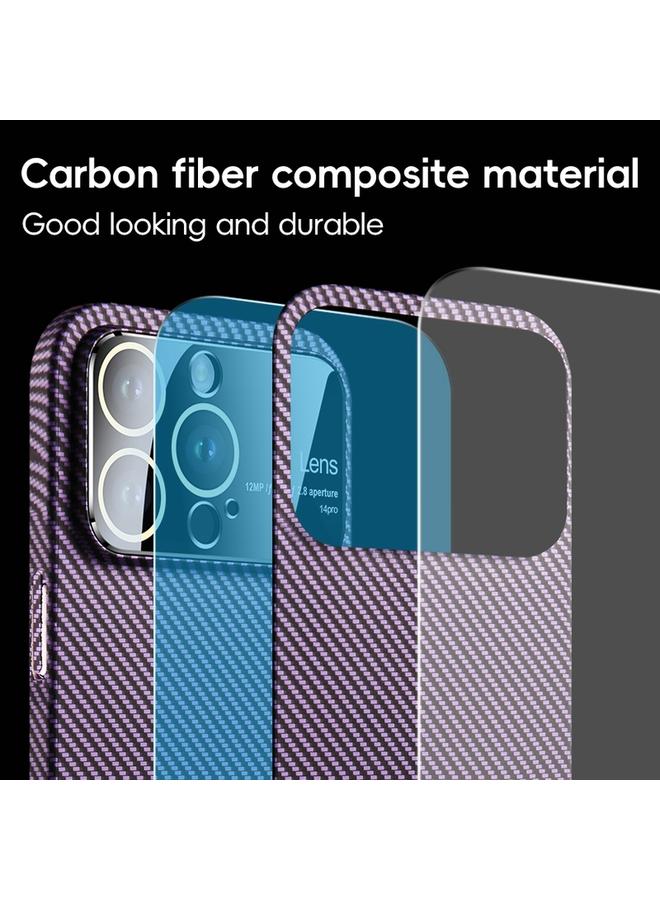 S-TOP Case For iPhone 13 Pro Max Large Window Carbon Fiber Shockproof Phone Case - Image 2