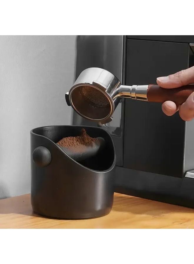 صندوق رماد القهوة الرمادي للمقهى مصنوع من البلاستيك المتين مع مقبض مريح - Image 2