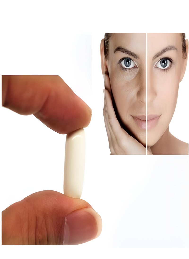 DAZZEL - Glutathione Whitening Pills 60 Capsules 5000 Mg Effective Skin Lightening Supplement Dark Spots Melasma And Acne Scar Remover. Targets dark spots, melasma, acne scars, and hyperpigmentation. Anti-aging. - Image 1