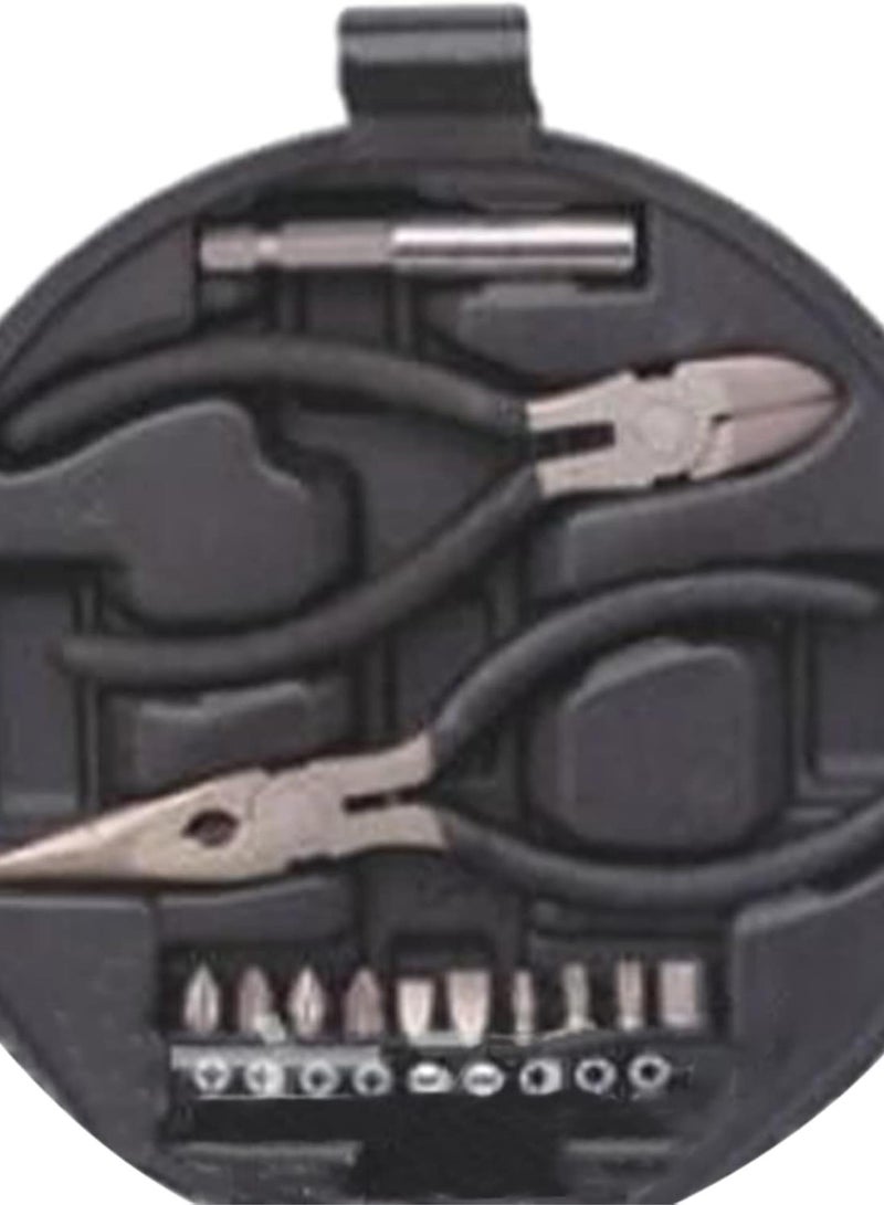 GGOOT Hardware Mini Tool Set, 25packTire Shaped Storage Box,Small Screwdriver Pliers Tool Kit Stable Watch Screwdriver Small Tool Set for Home - Image 5