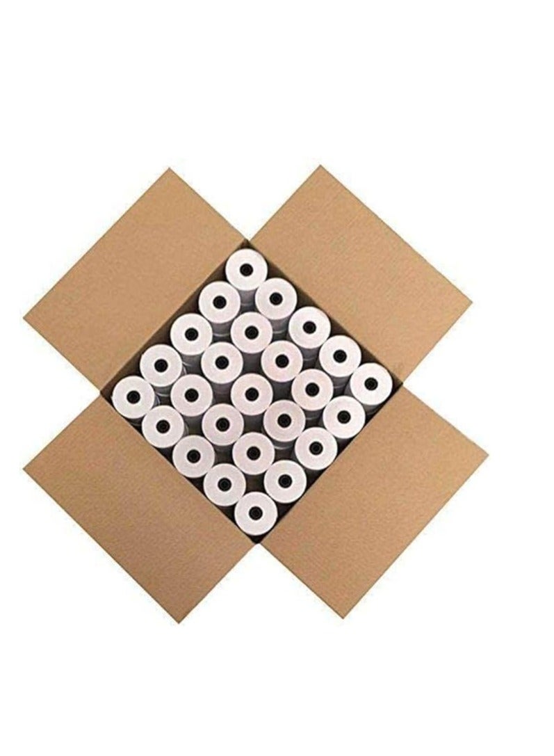 Terabyte 50-Piece Thermal Paper 80X80 size Receipt Rolls Set - Image 1