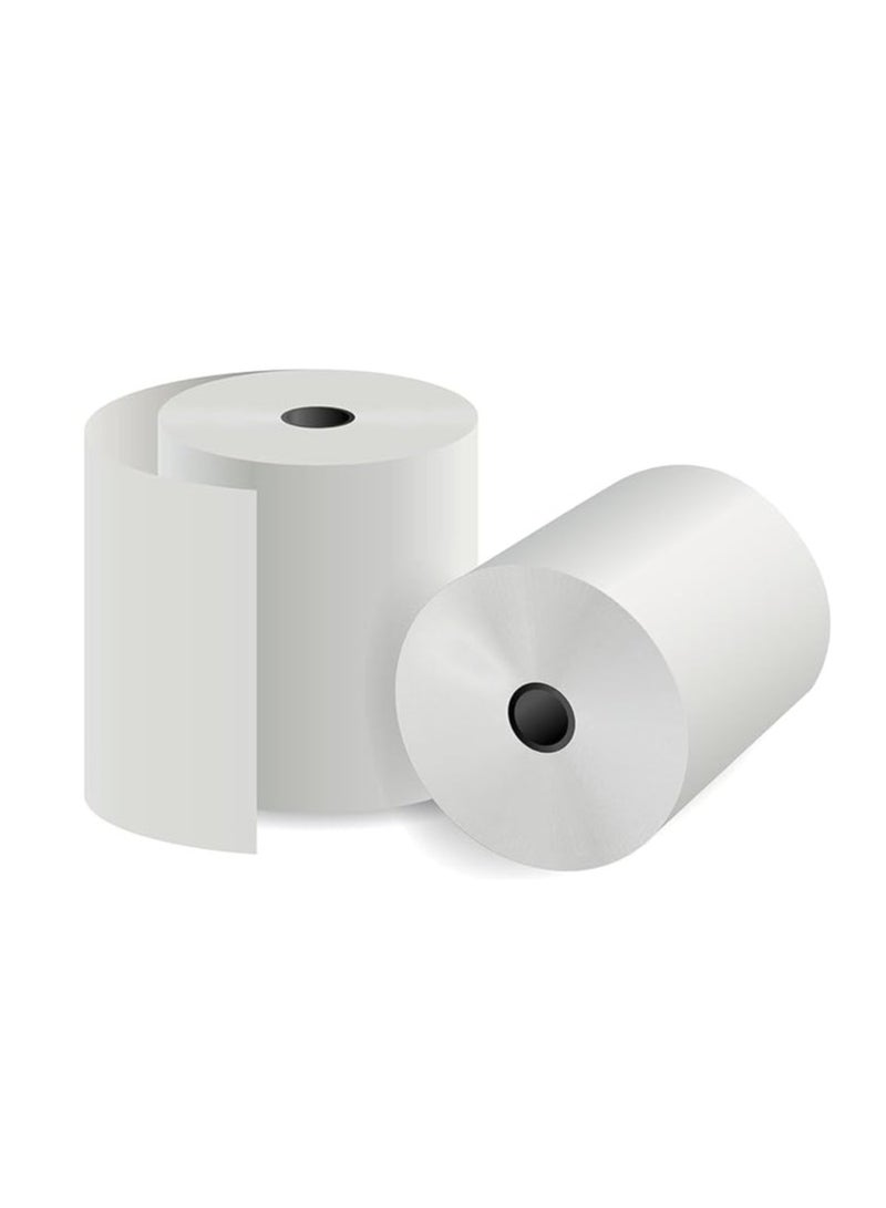 Terabyte 50-Piece Thermal Paper 80X80 size Receipt Rolls Set - Image 4