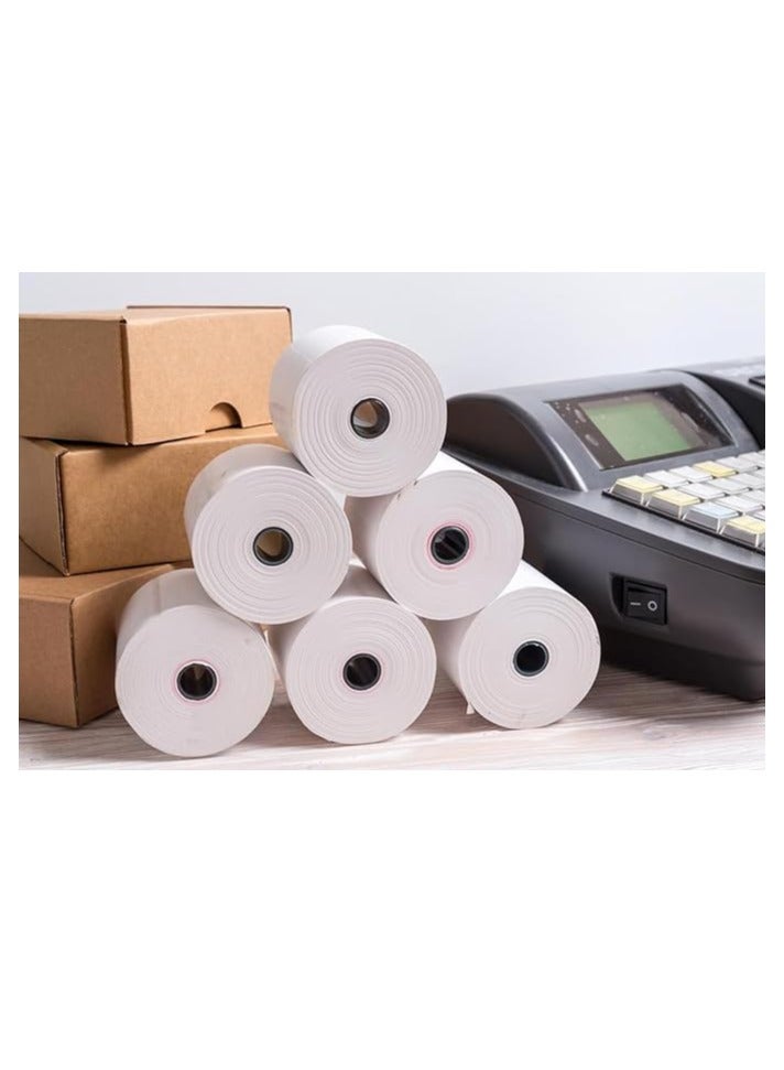 Terabyte 50-Piece Thermal Paper 80X80 size Receipt Rolls Set - Image 5
