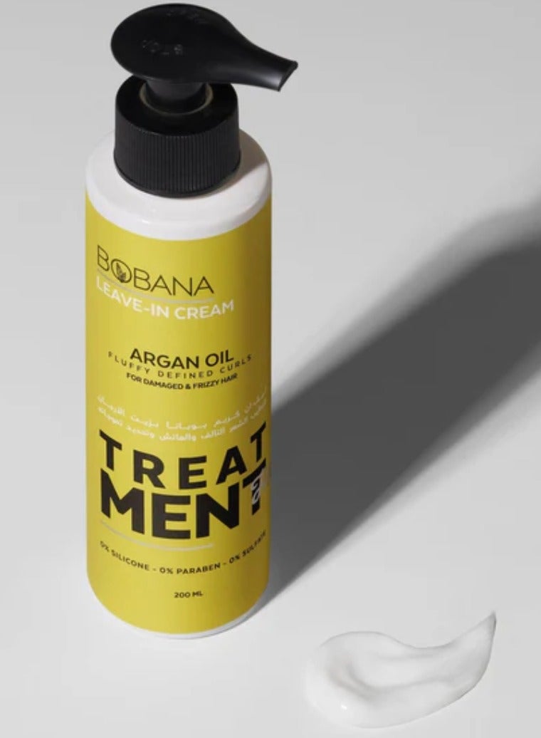 BOBANA Leave-in Cream Argan Oil 200 ml - Image 2