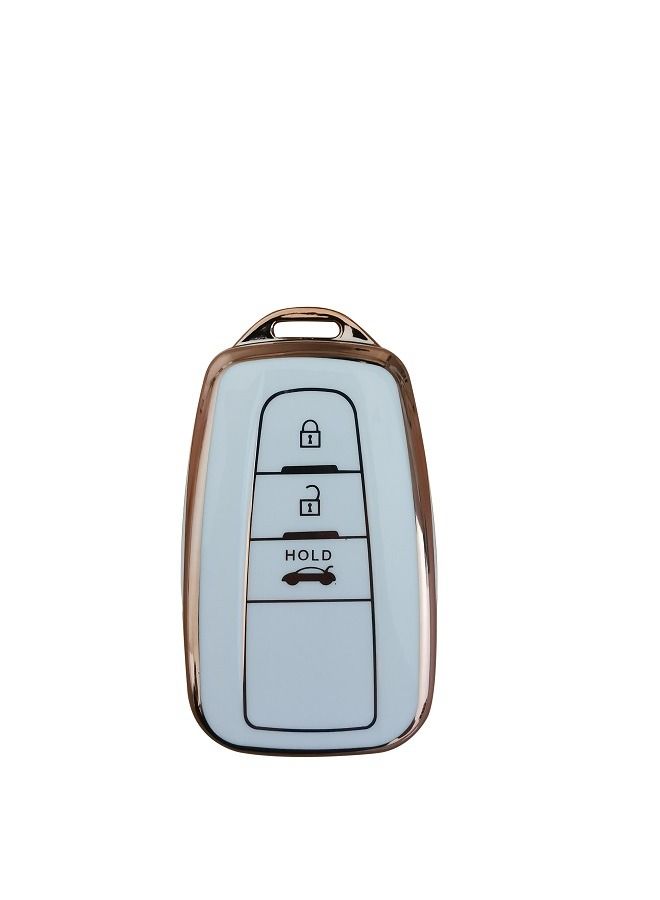 Generic TPU Protector Case Compatible with Toyota Highlander Rav4 Camry CHR Corolla Avalon Prius Smart Key  - Image 1