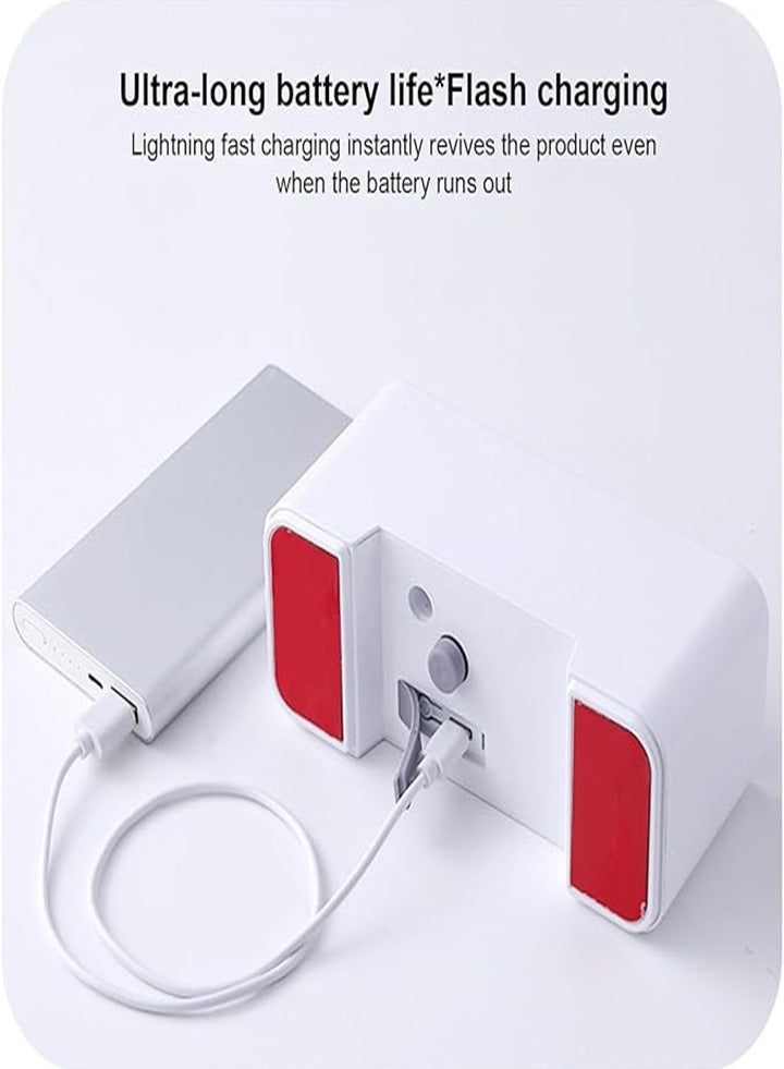 Smart sensor toilet cleaning machine, USB rechargeable, high sensitivity toilet cleaning machine with 1200mAh battery, perfect for home and hotel bathrooms - Image 5