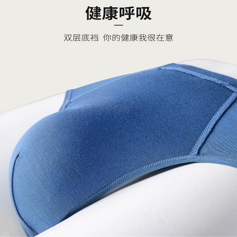 Modal Briefs For Big Fat Men, Breathable Men'S Briefs, Plus Size Loose Fat Men'S Mid-Waist Underwear - Image 5