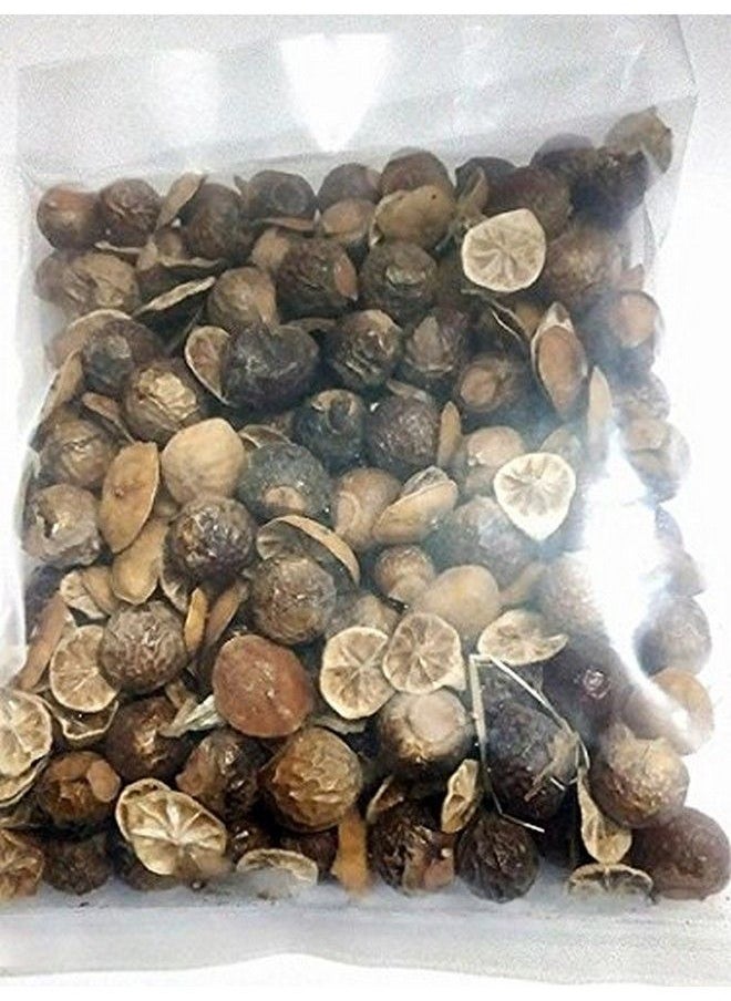 BSD Organics Natural Soap Nuts (Reetha) & Lemon For Laundry Cleaner & Hair Wash 1 Kg (Free Pouch)  - Image 1