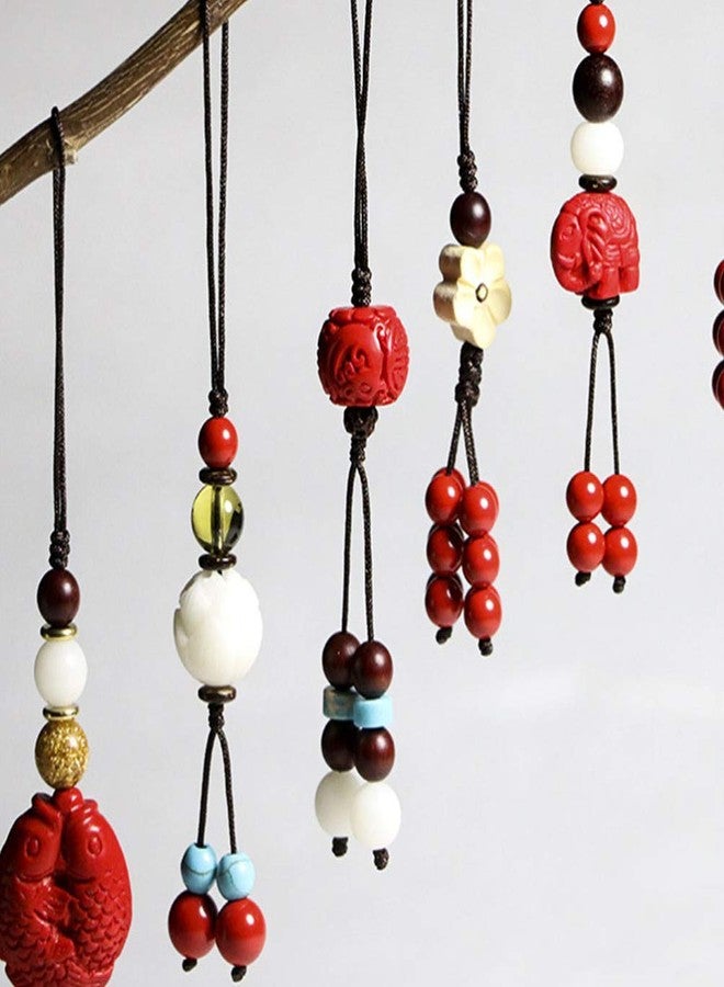 Hemobllo Cell Phone Strap Phone Charm Key Chinese Style Chain Car Key Hanging Pendants Decor - Image 3