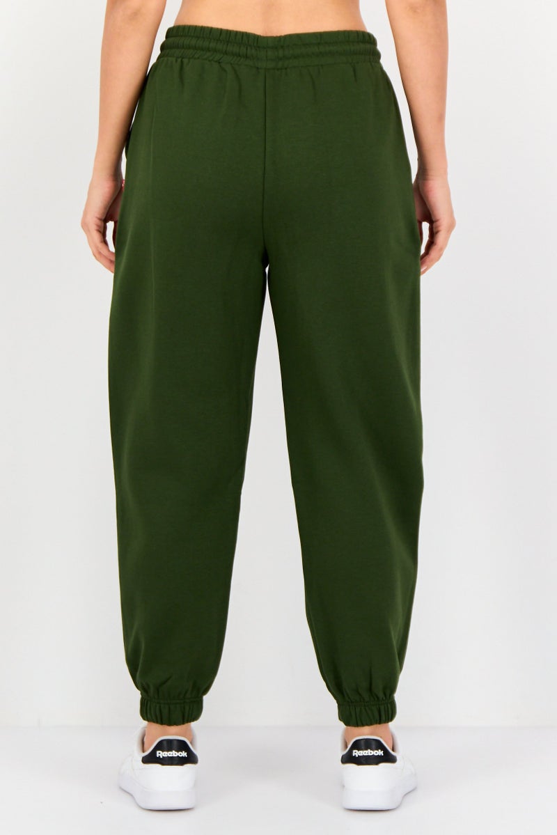 Levi's سروال جوجر عادي للنساء، زيتوني داكن - Image 4