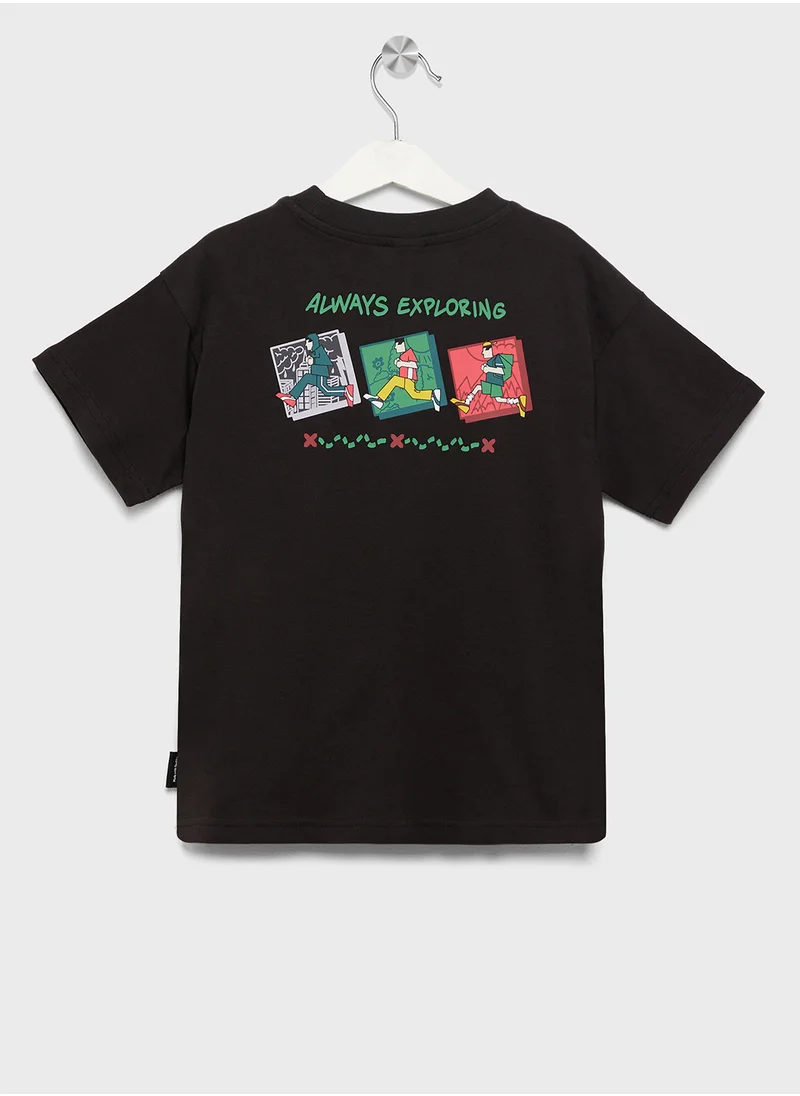 PUMA Youth Graphic Trailism T-Shirt