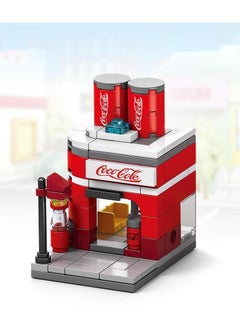Y&D 103-Piece Mini Street Coca Cola Store Building Block Toy  - Image 1