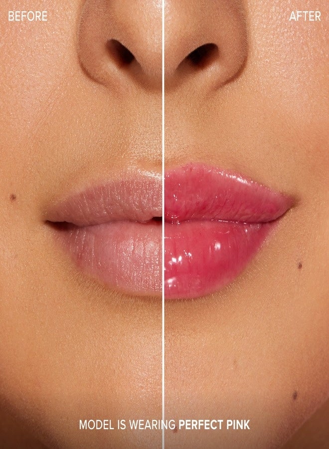 Too FacedCosmetics Too Faced Lip Injection Extreme Plumping Clicks Lip Gloss –  Perfect Pink - Strawberry Pink 1.5g – Hydrating, High-Shine & Volumizing Lip Plumper - Image 5