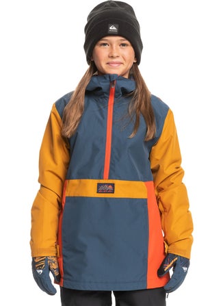 QUIKSILVER Steeze Kids Waterproof Snowboard Snow Jacket EQBTJ03163  - Image 1