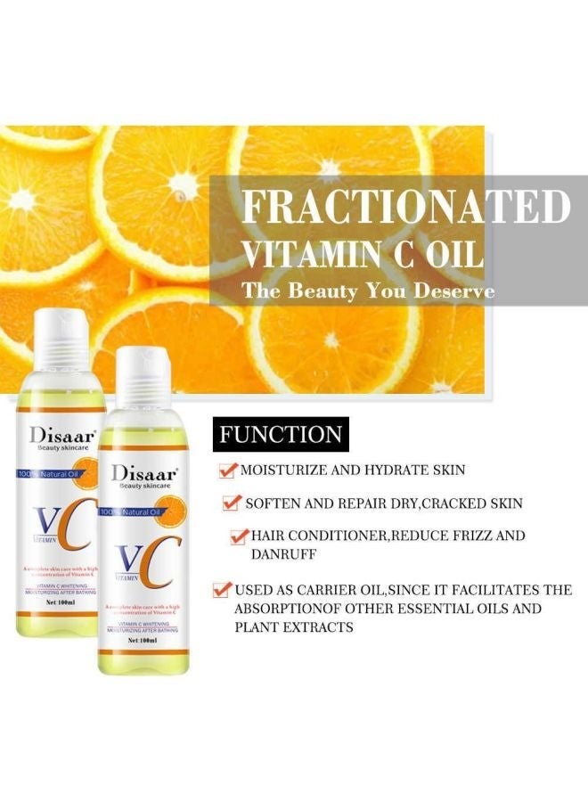 ديسار مصل زيت تبييض وترطيب فيتامين سي الطبيعي 100 مل - Image 3