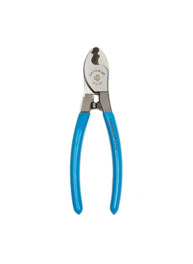 Taparia CC-06 Cable Cutters, Blue & Silver - Image 1