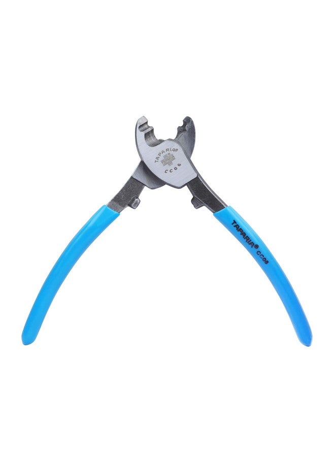 Taparia CC-06 Cable Cutters, Blue & Silver - Image 3