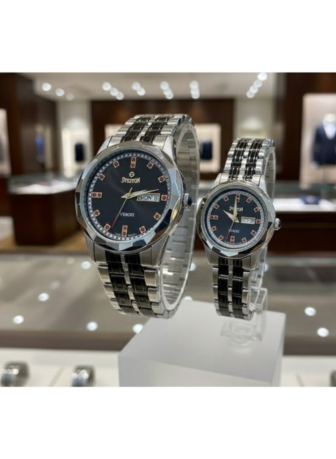 Sveston New  couple Luxury & International Brand watches , premier quality Watches . made in Japan