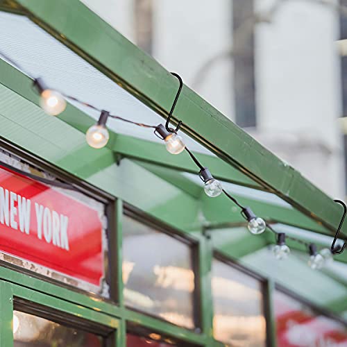 HiGift 6 Inches Large S Hooks Heavy Duty, Black S Shaped Fence Hanger Hooks for Hanging Plants,Wind Chimes,Gardening Tools,Lights,Pool Equipment,Bird Feeder,Bird House,Indoor Outdoor Use - 4 Pack - Image 5
