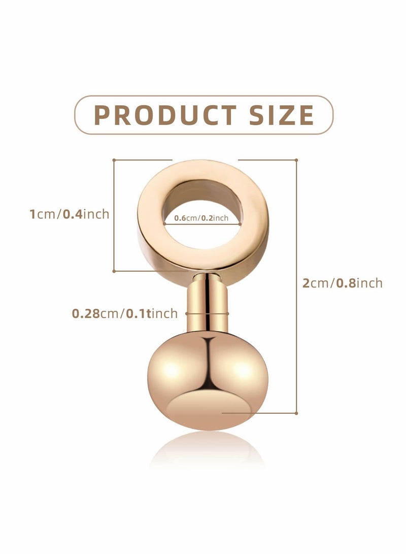 Y&D Zipper Gap Buckle, The zipper gap buckle, for Little Pouch Chain Strap Connective BuckleD-Ring Screwback Wallet Connector - Image 3