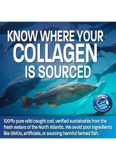 Bronson Marine Collagen Peptides Hydrolyzed Protein Powder 100% Wild Caught Nordic Cod Verified Sustainable Source For Joints Skin Hair Nails & Bones 150G (5.29Oz)  - Image 5