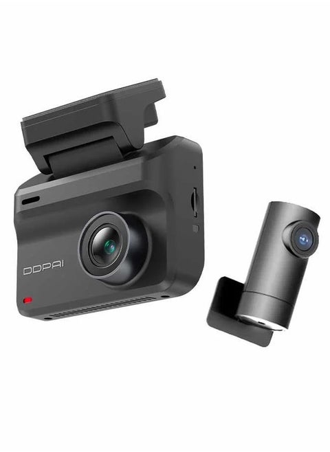 DDBY Z50 Pro Front and Rear Wi-Fi 6 Car Dash Cam Provides Faster 4K Video Transmission with GPS Tracking and 512GB MicroSD Card Support 24/7 Parking Monitoring with Power Management System (PS) Intelligently detects vehicle voltage to avoid battery drain