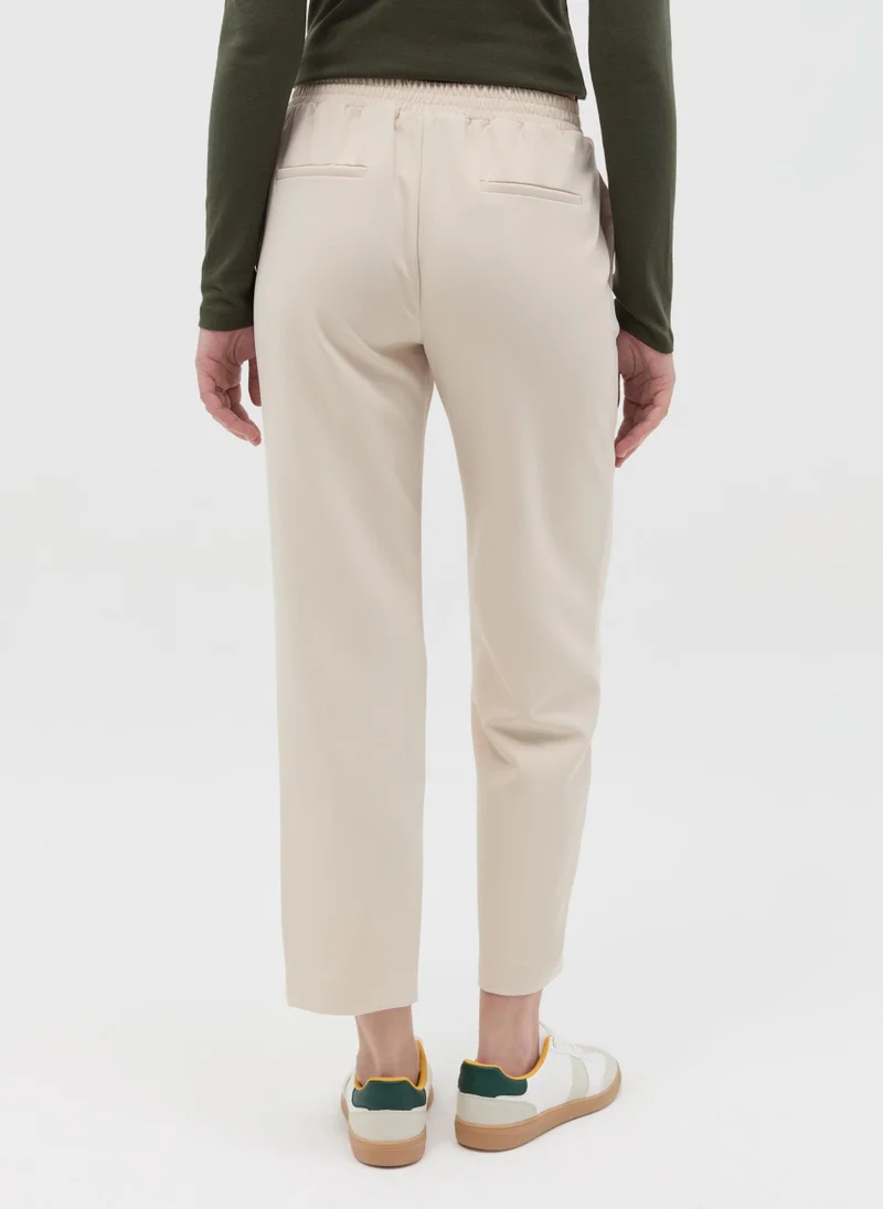 Ovs Slim-Fit Ankle-Length Trousers