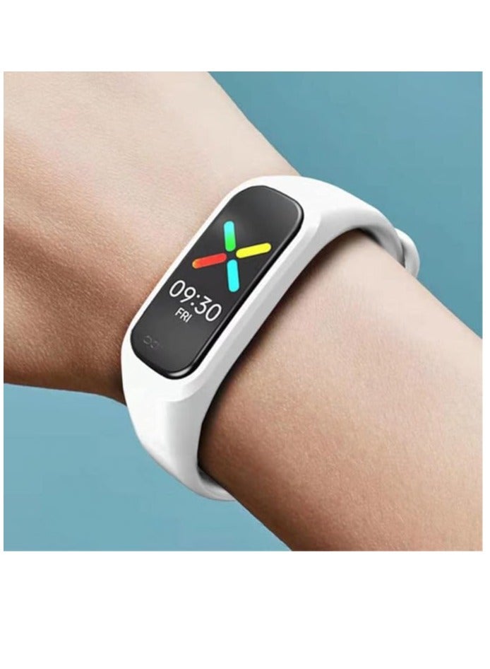 Generic Silicone Wrist Strap Replacement For Oppo (White) - Image 3
