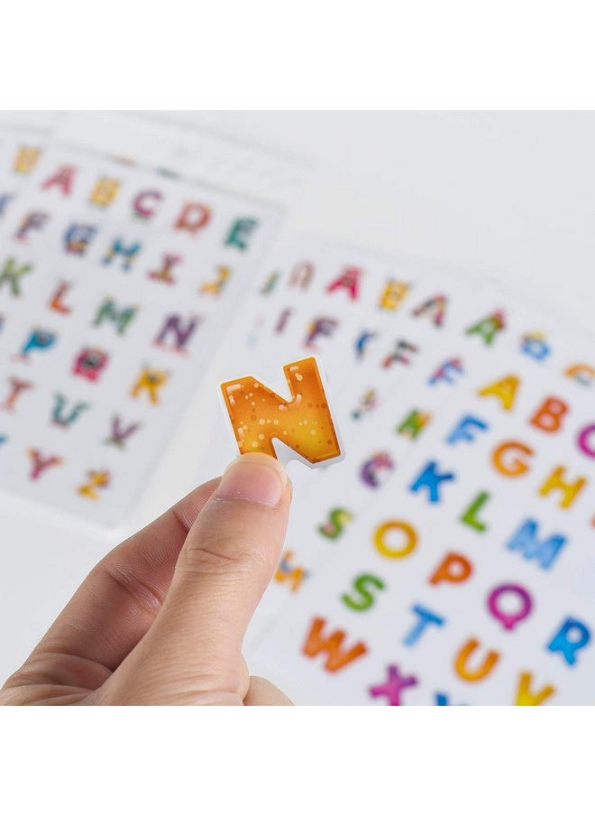 iKammo - 664 Pcs Cute Alphabet Letter Stickers Scrapbook Paper Stickers 24 Sheets Colorful Animals Alphabet Art Paper Stickers For Preschool Kidsparty Favorscard Makinggift Of Festivalrewardsart Craft. - Image 1