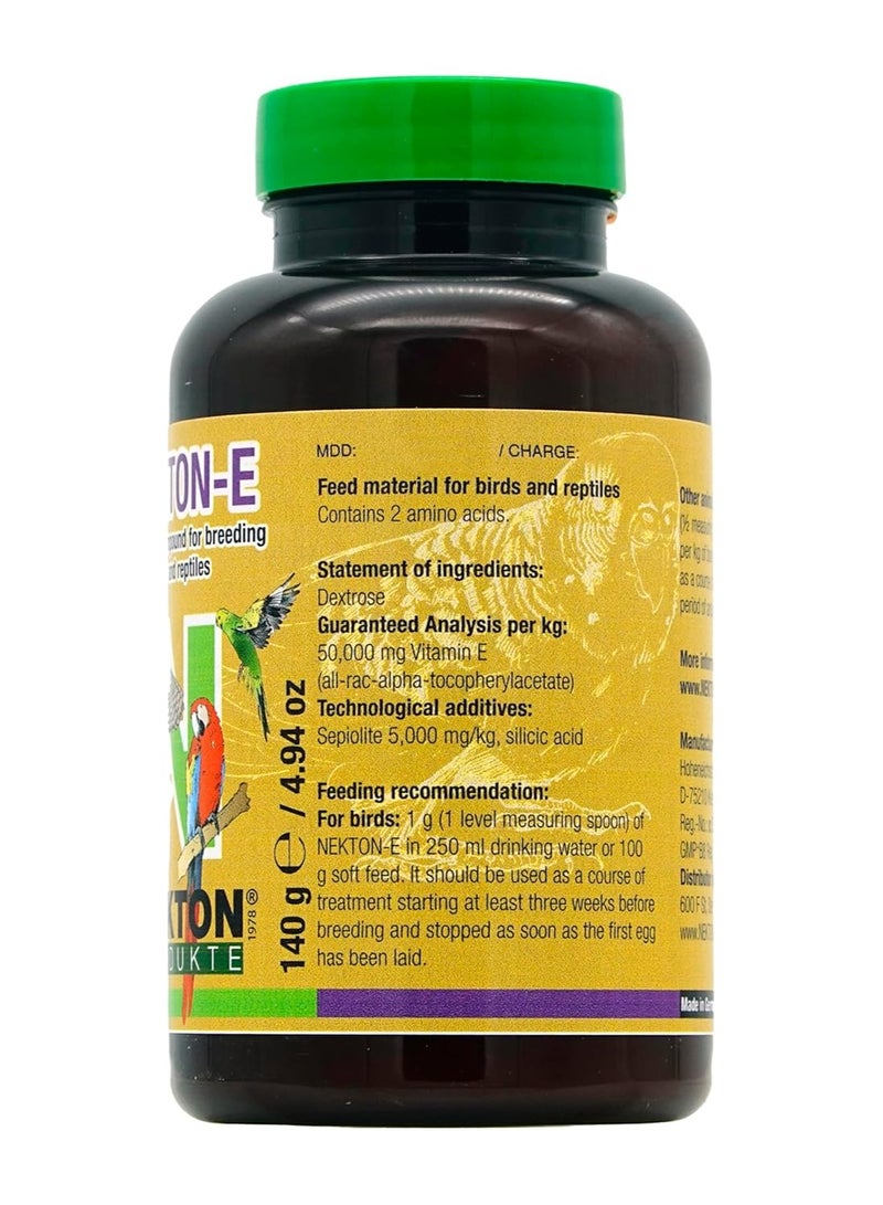 نيكتون مكمل فيتامين هـ للطيور، 140جم جديد - Image 2