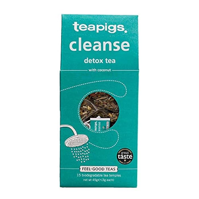 teapigs Organic Cleanse, 15Count - Image 1