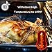 WRAPOK Oven Cooking Bags Large Size Turkey Roasting Baking Bag For Meats Ham Ribs Poultry Seafood 216 x 236 Inch 10 Bags TotalPack of 1 - Image 4