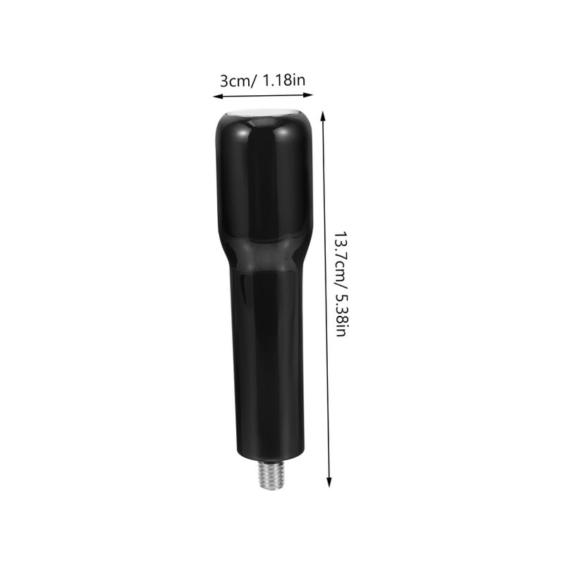 Black Replacement Handle for Portafilter Plastic and Metal M10 Size Grip - Image 3