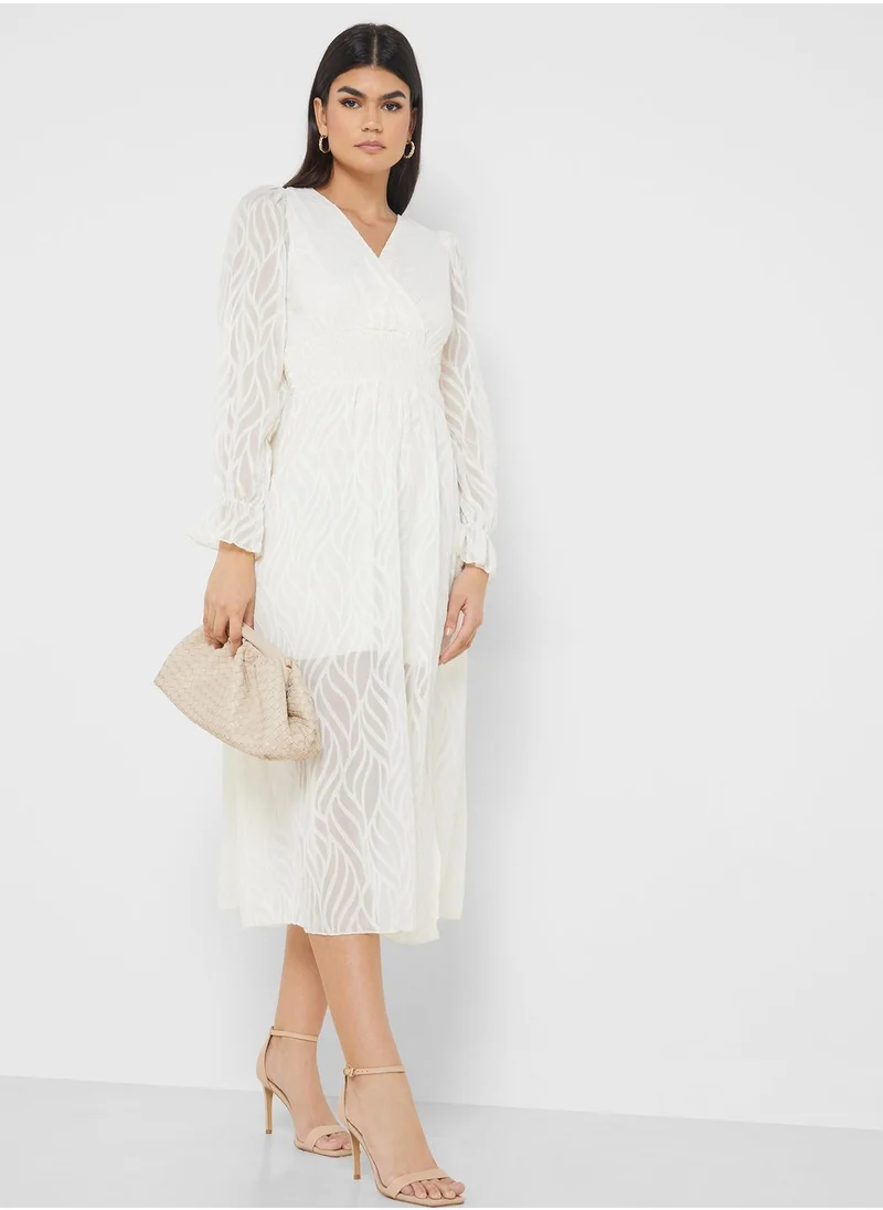 ELLA Puff Sleeve Dress