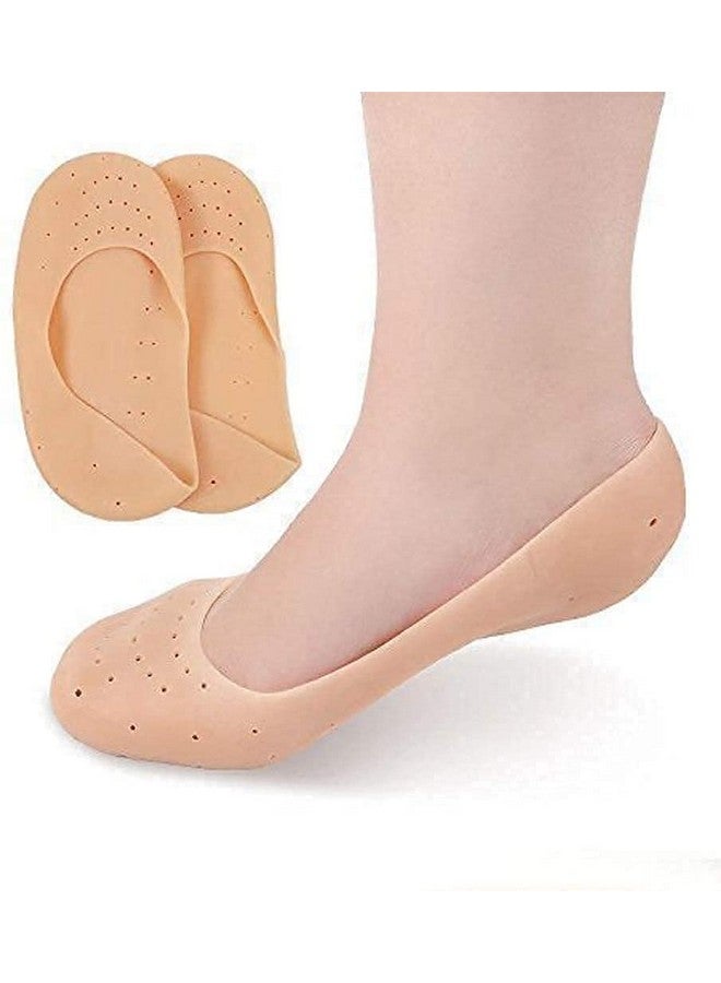 FEXMY Anti-Crack Foot Protector Moisturizing Socks for Foot-Care-Heel Cracks, Socks for Cracked Feet-Heel Pad For Heel Pain (FULL) - Image 1