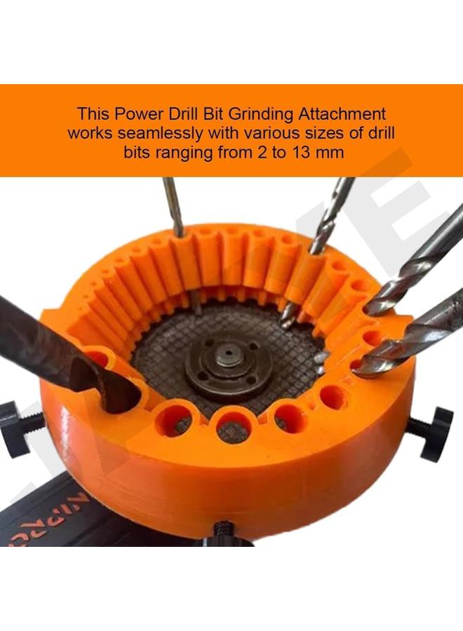 كوفوز مُحدّد مثاقب، ملحق طحن مثاقب الطاقة، مِجلخة زاوية الطاقة، أداة طحن متعددة الأغراض لمثاقب من 2 إلى 13 مم لطحن مِجلخة 125 مم - Image 3