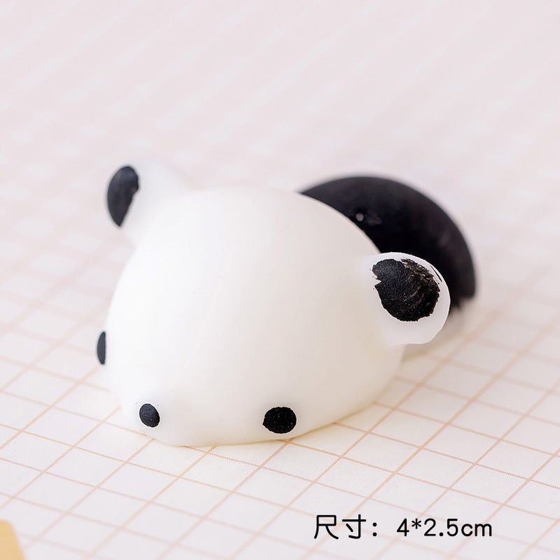 Independent Squishy Dumpling Stress Relief Toy, Fun and Novel Stress-Relief Gadget, Interesting Small Toy, Source for Night Market Stalls - Image 1