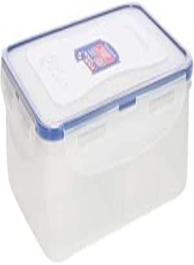 LocknLock Divided Plastic Container Transparent, 1.6, HPL824C