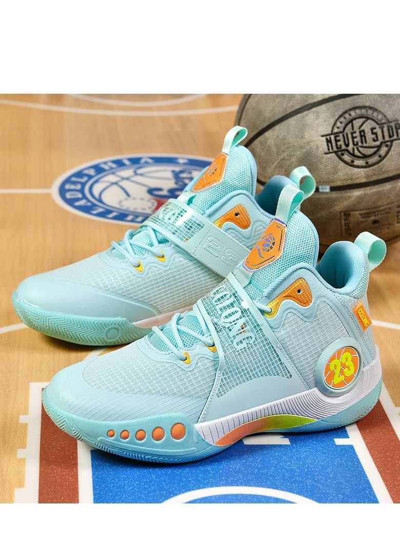 23 skin Basketball Shoes Breathable Non-slip Wear Resistant Shock Absorbing Sneakers  - Image 1