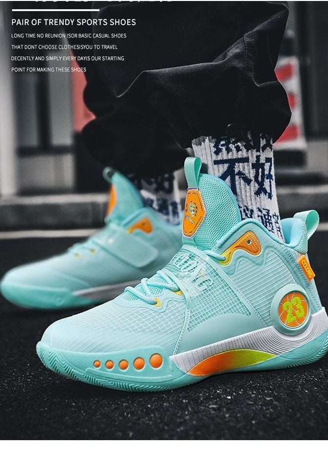 23 skin Basketball Shoes Breathable Non-slip Wear Resistant Shock Absorbing Sneakers  - Image 3