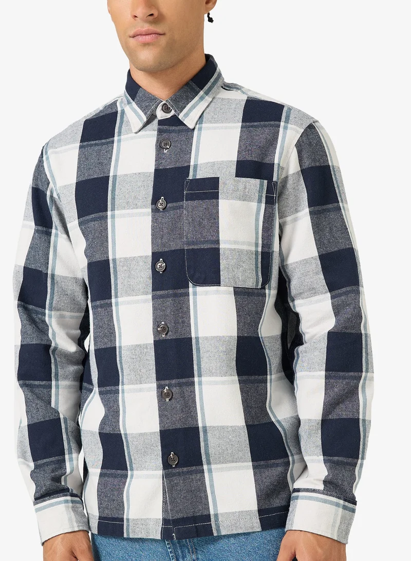 JJ Rebel solid Regular Fit Overshirt